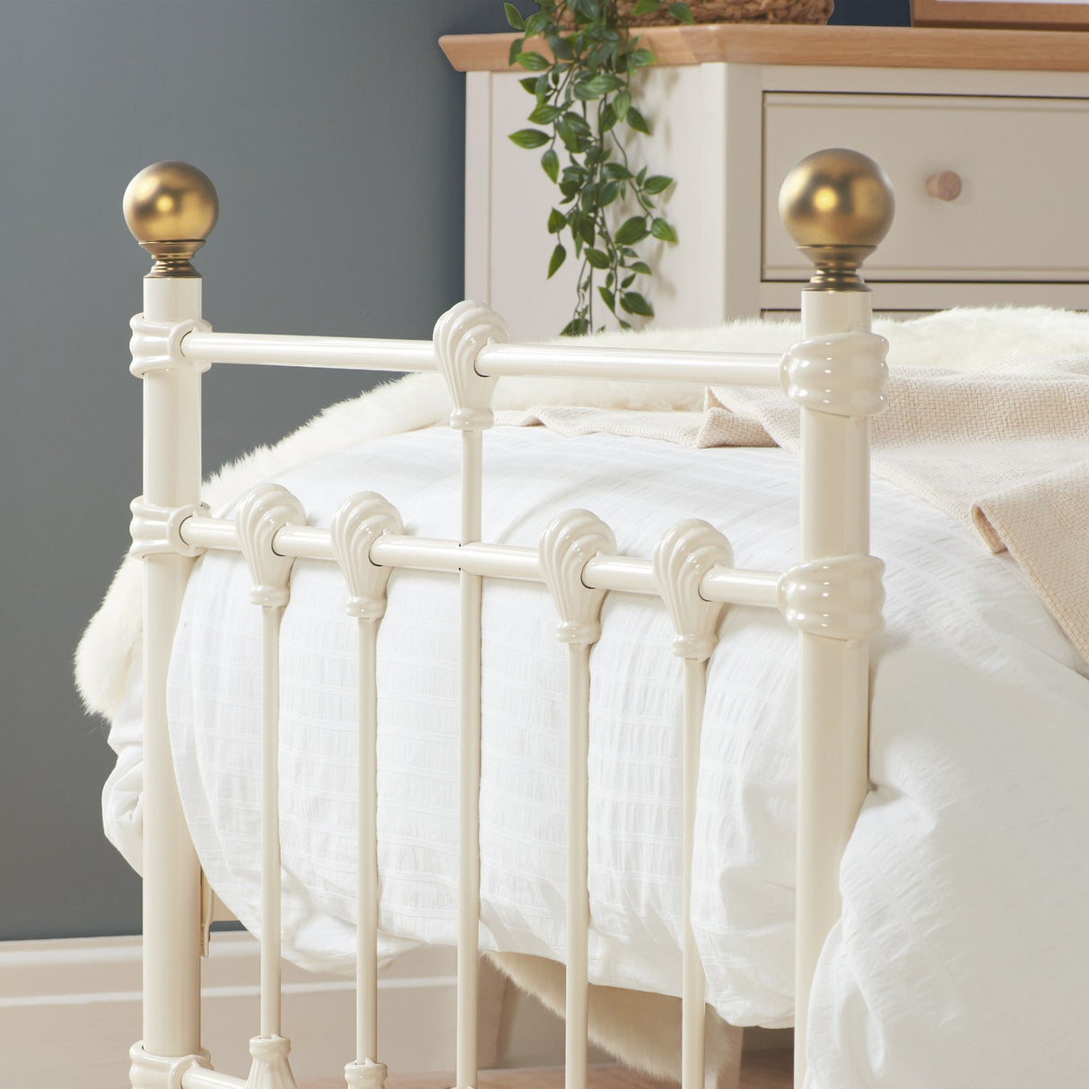 Atlas Metal Bed Frame - Birlea