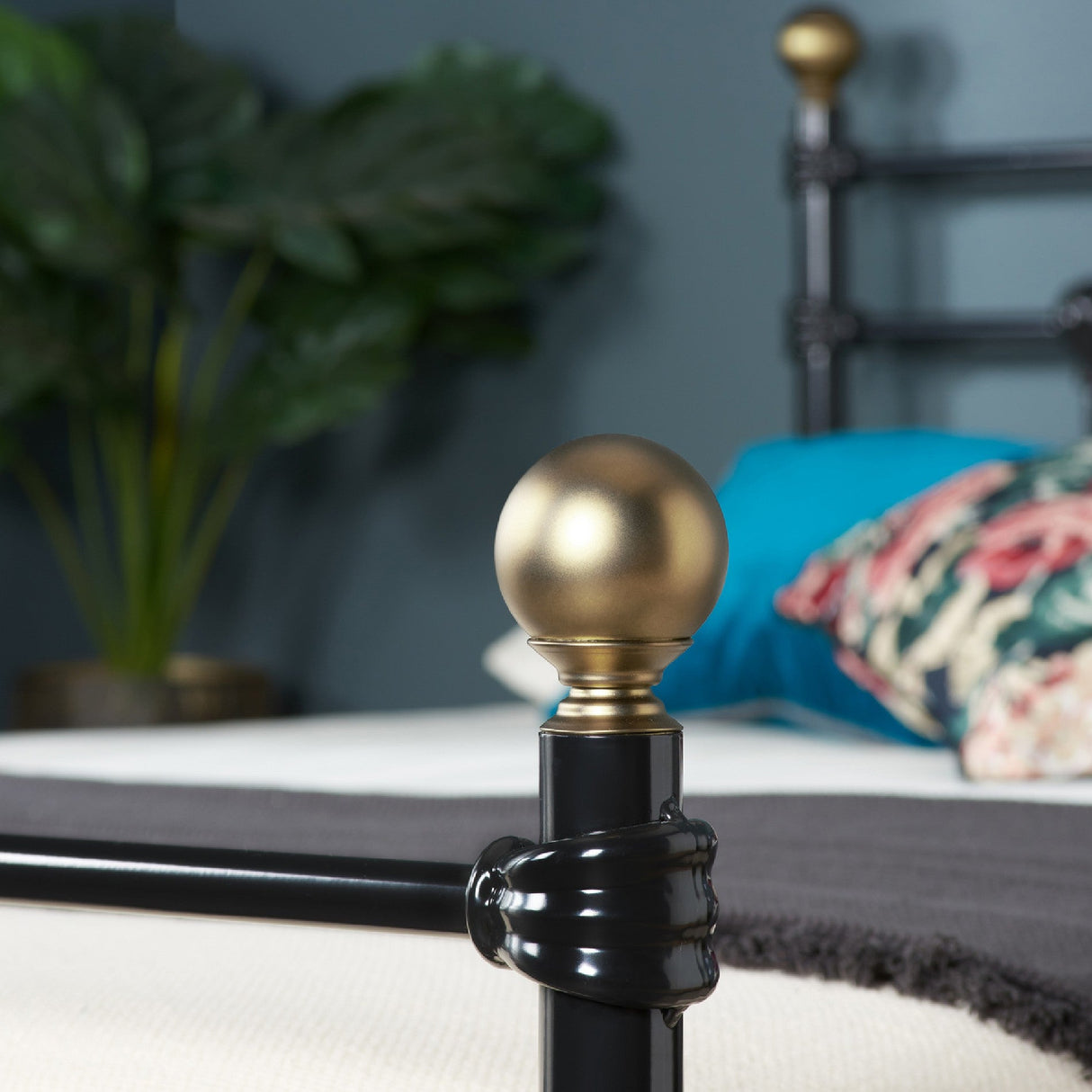 Atlas Metal Bed Frame - Birlea