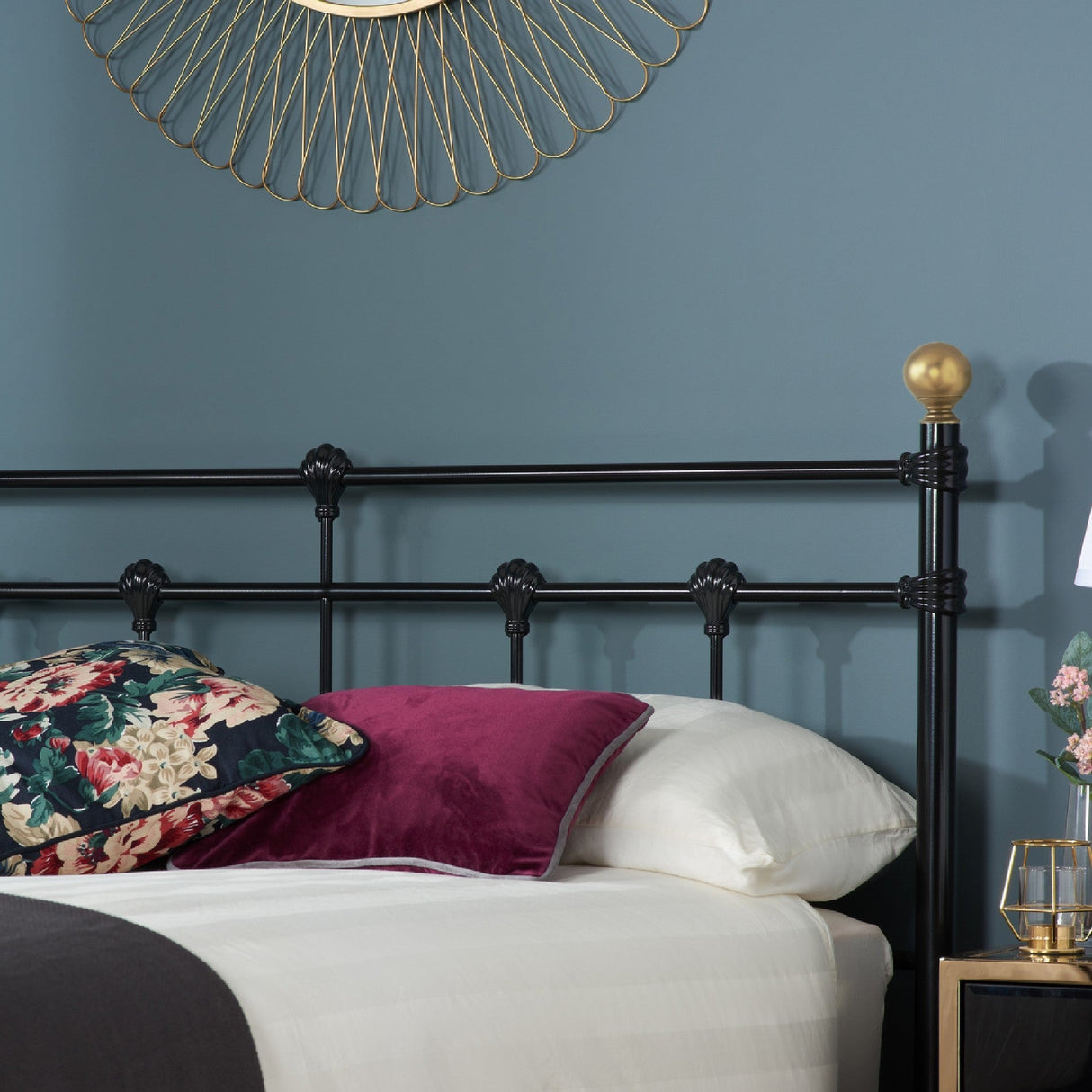 Atlas Metal Bed Frame - Birlea