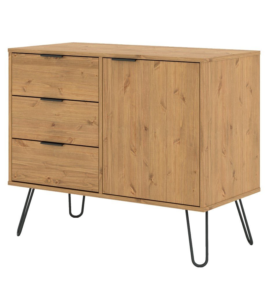 Augusta 1 Door 3 Drawer Sideboard - Core Products