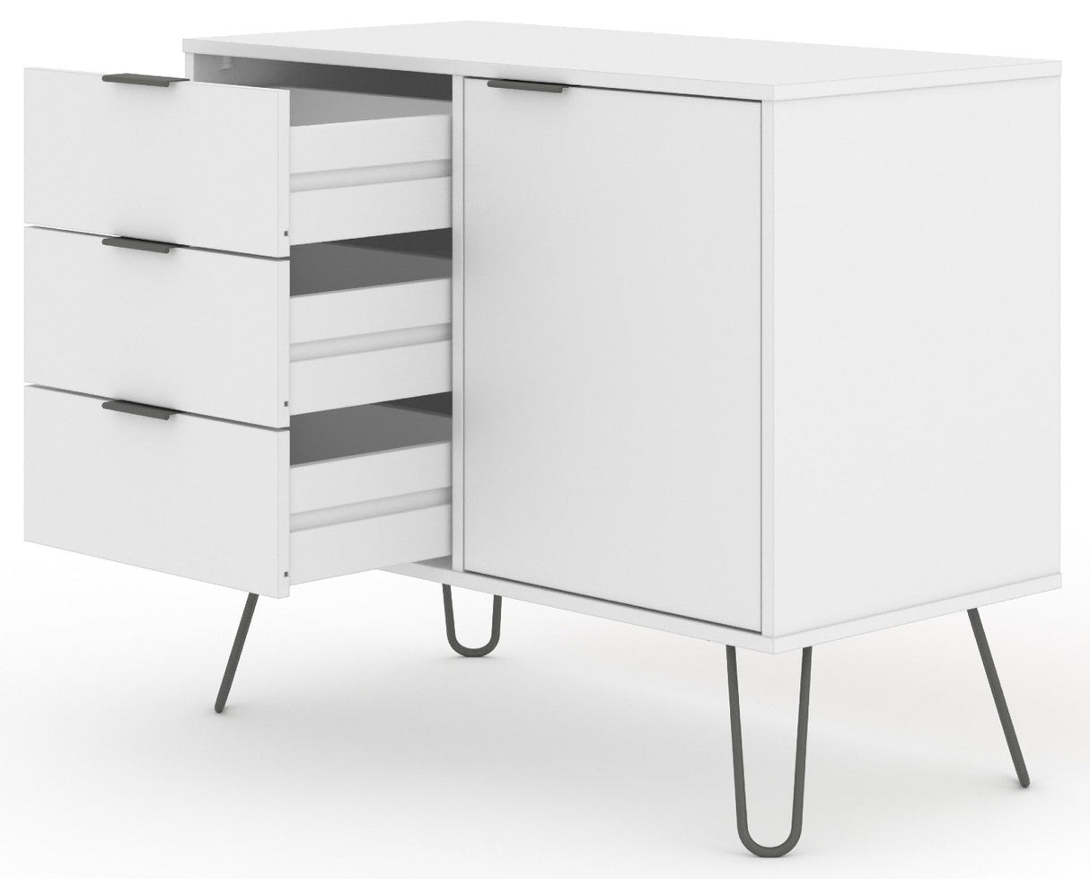 Augusta 1 Door 3 Drawer Sideboard - Core Products
