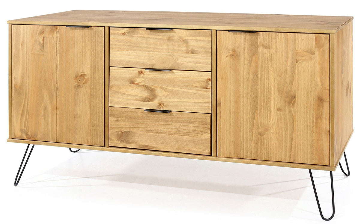 Augusta 2 Door 3 Drawer Sideboard - Core Products
