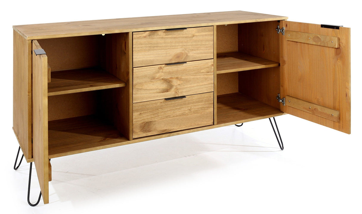 Augusta 2 Door 3 Drawer Sideboard - Core Products