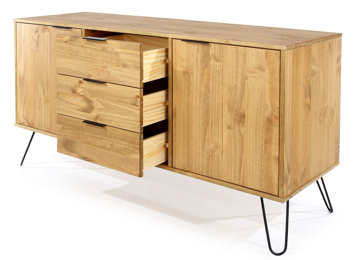 Augusta 2 Door 3 Drawer Sideboard - Core Products