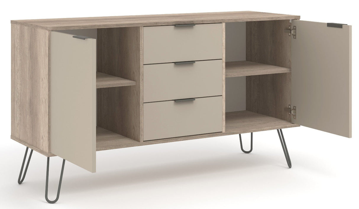 Augusta 2 Door 3 Drawer Sideboard - Core Products