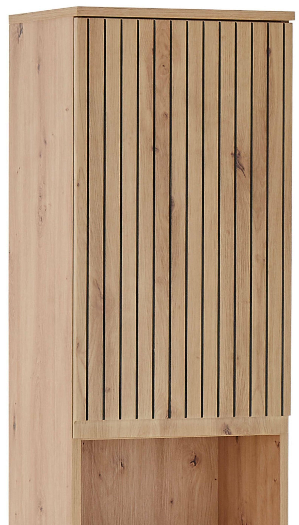 Austin 2 Door 1 Drawer Tall Bathroom Cabinet - Julian Bowen