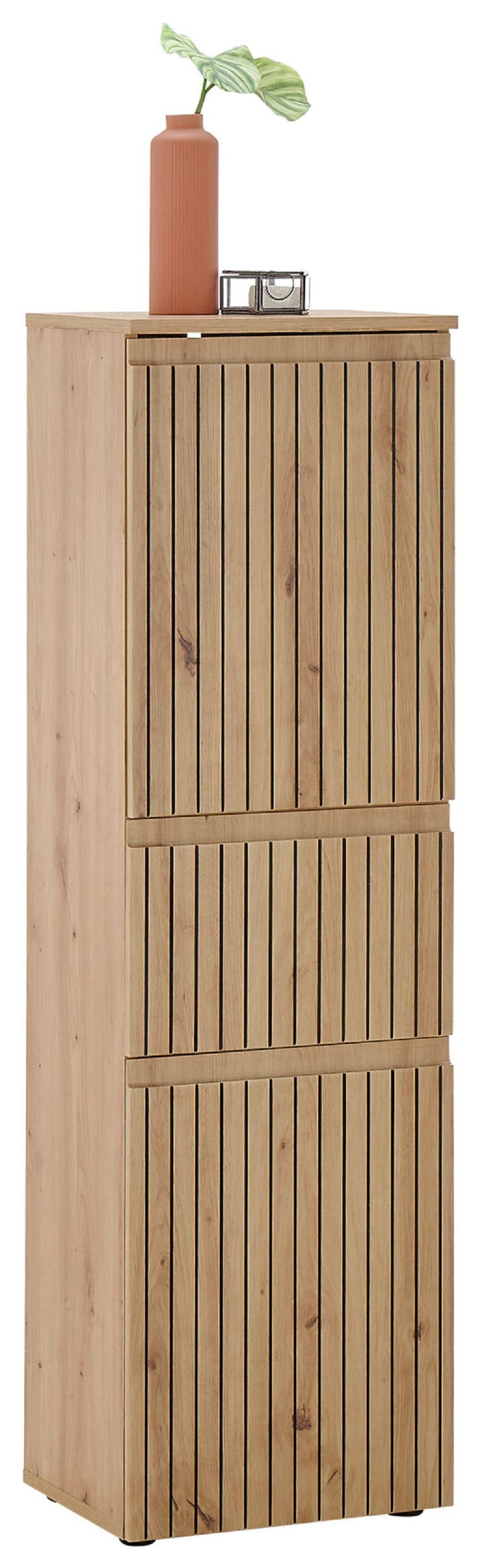 Austin 2 Door 2 Drawer Narrow Bathroom Cabinet - Julian Bowen