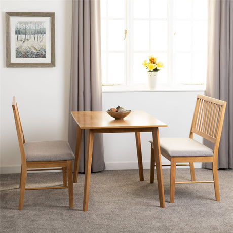 Austin Dining Table & Bench Set Oak - Seconique