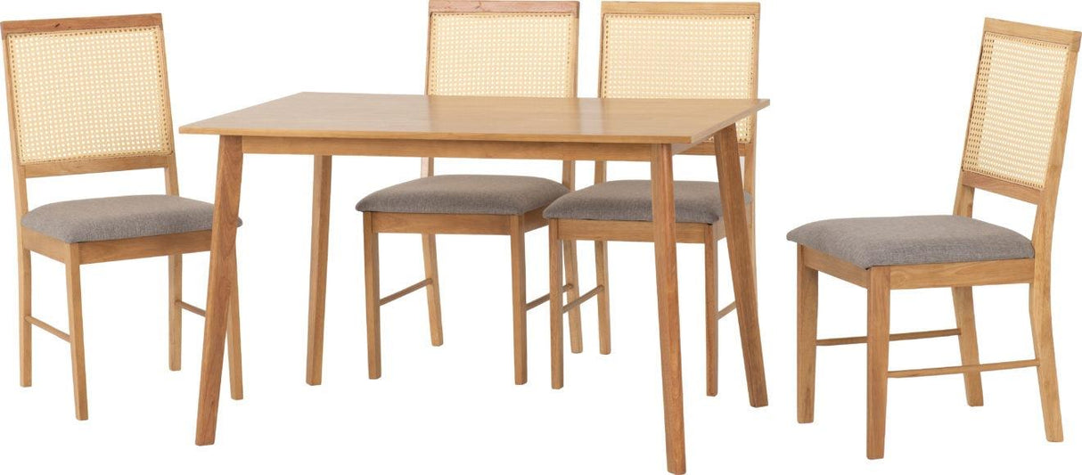 Austin & Ellis 1+4 Dining Set - Seconique