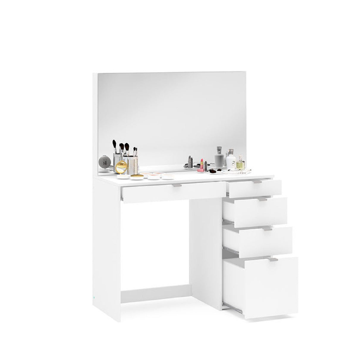 Ava 5 Drawer Vanity Dressing Table - Birlea
