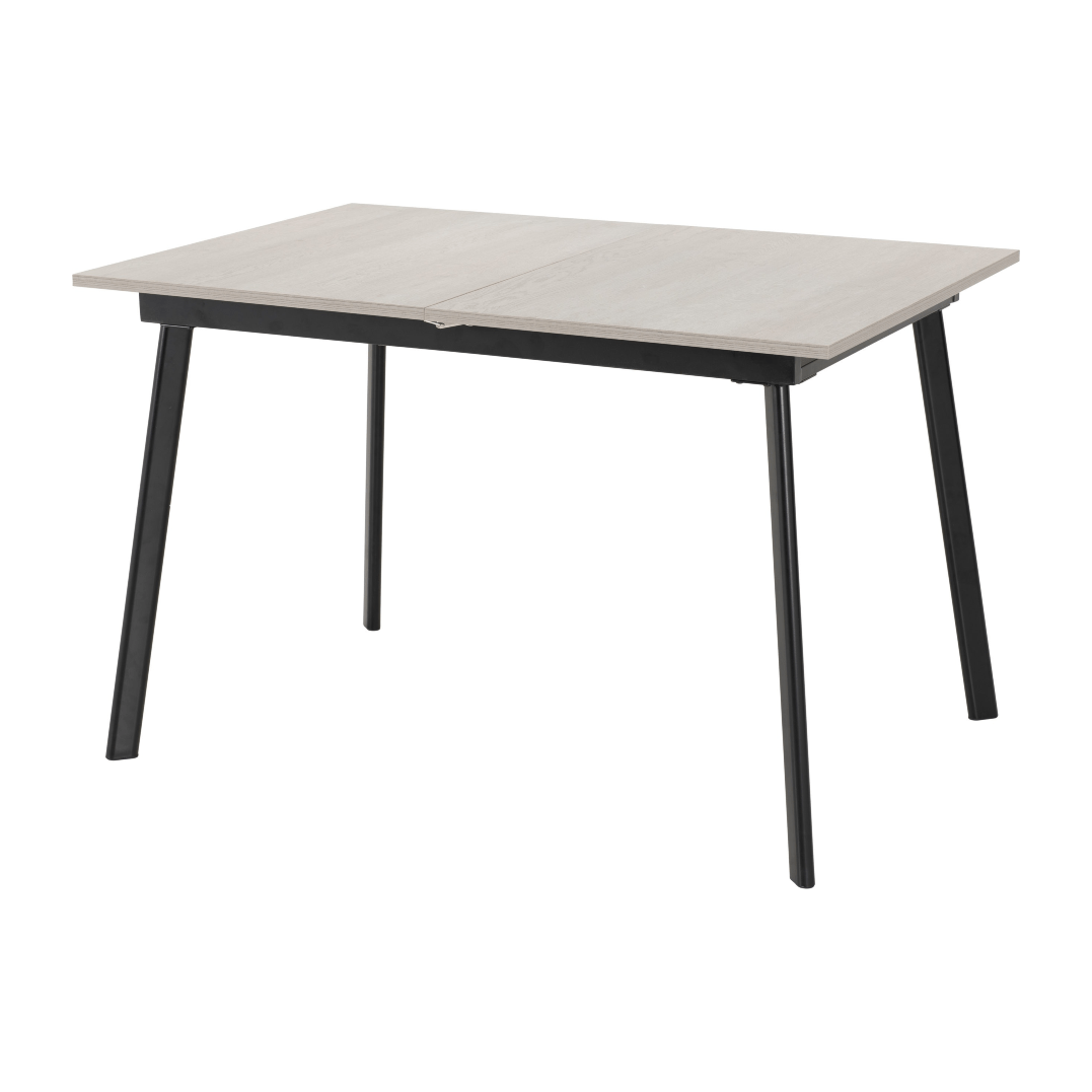 Avery Extending Dining Set with 4 Lukas Velvet Chairs - Seconique