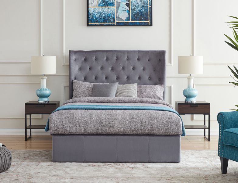 Holway Button Backed Ottoman Bed Frame