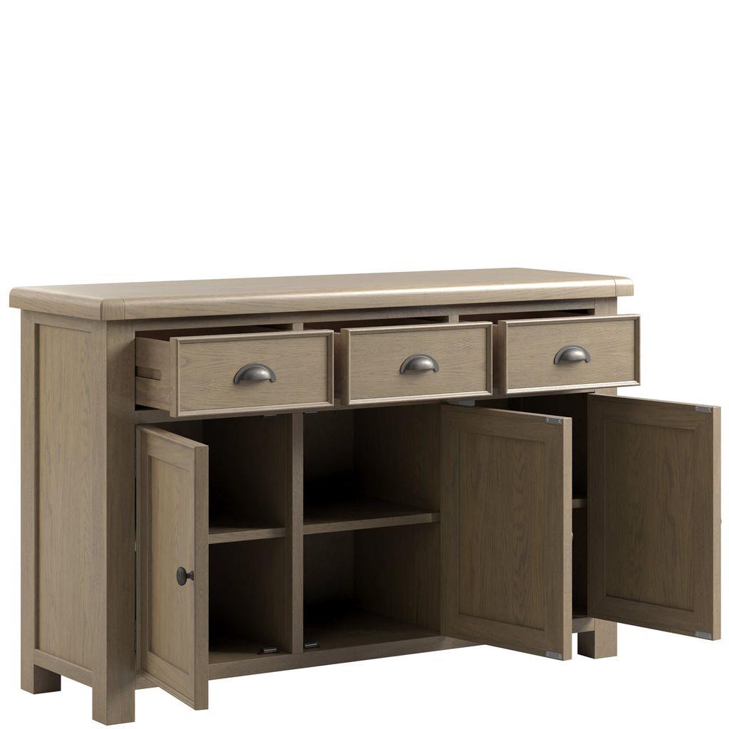 Acadia 3 Door 3 Drawer Large Sideboard