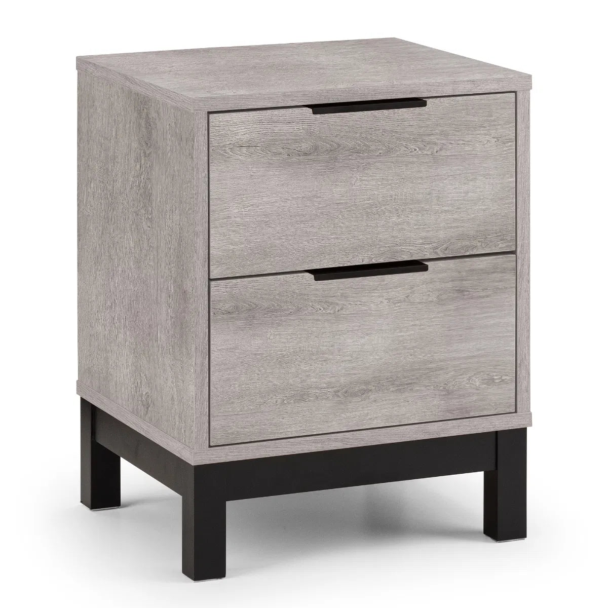 Bali 2 Drawer Bedside Table - Julian Bowen