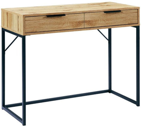 Bali 2 Drawer Dressing Table Desk - Julian Bowen