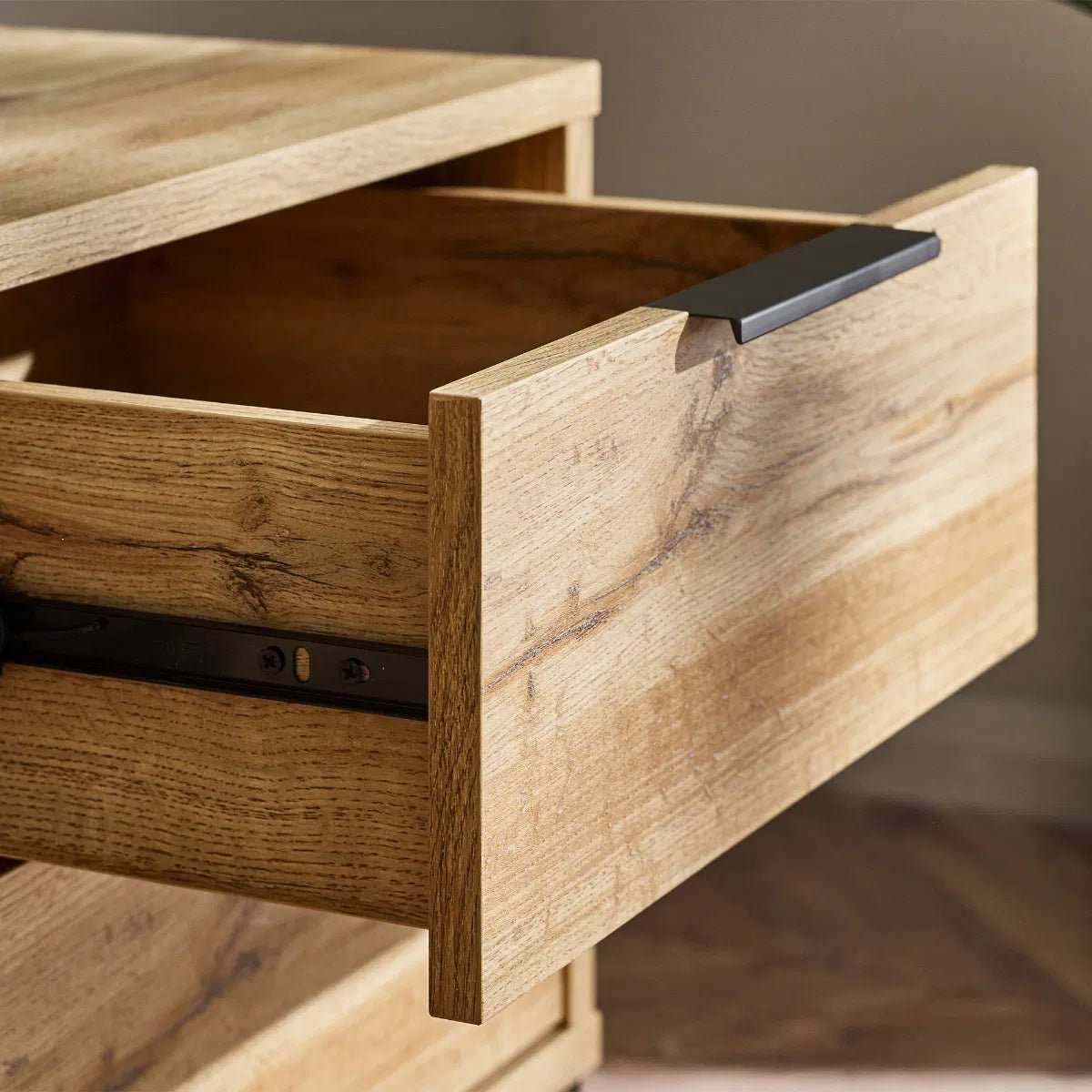 Bali 2 Drawer TV Unit - Julian Bowen