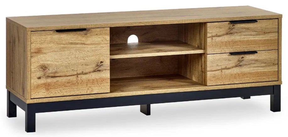 Bali 2 Drawer TV Unit - Julian Bowen