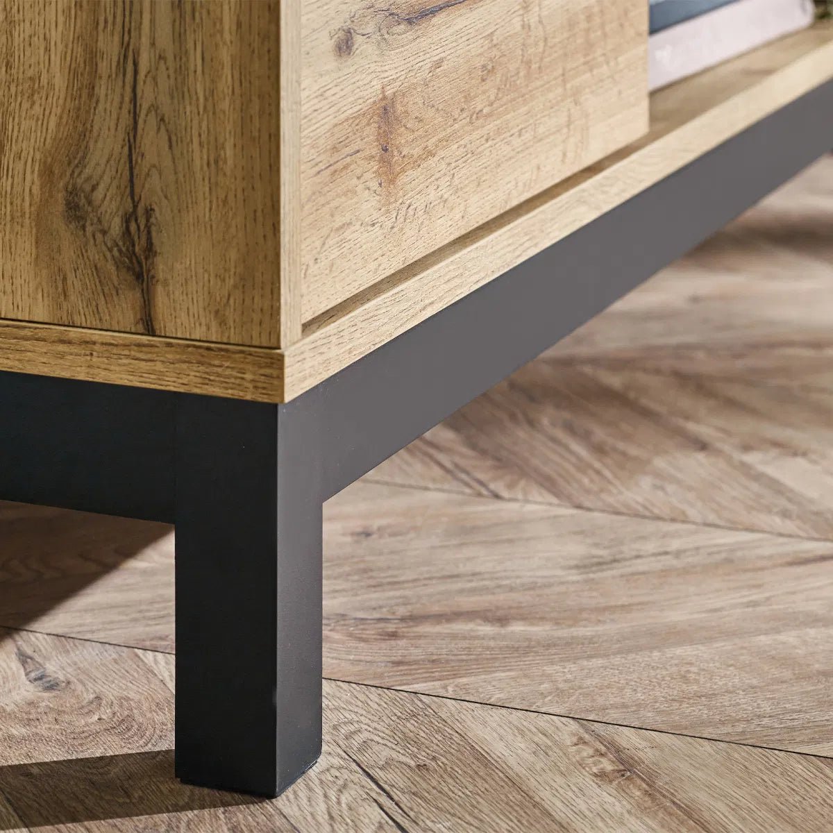 Bali 2 Drawer TV Unit - Julian Bowen