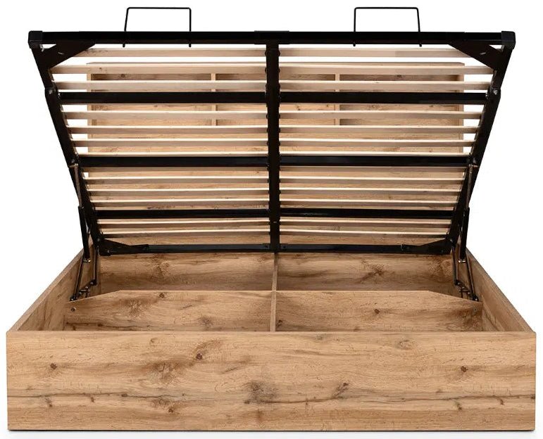 Bali Ottoman Gas Lift Storage Bed Frame - Julian Bowen