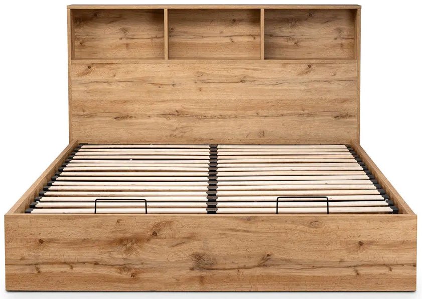 Bali Ottoman Gas Lift Storage Bed Frame - Julian Bowen