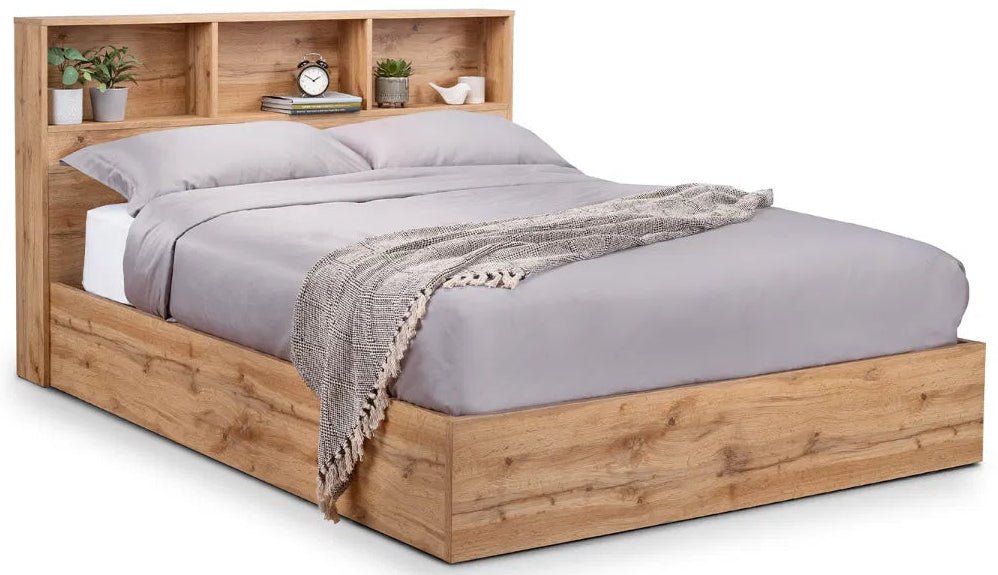 Bali Ottoman Gas Lift Storage Bed Frame - Julian Bowen