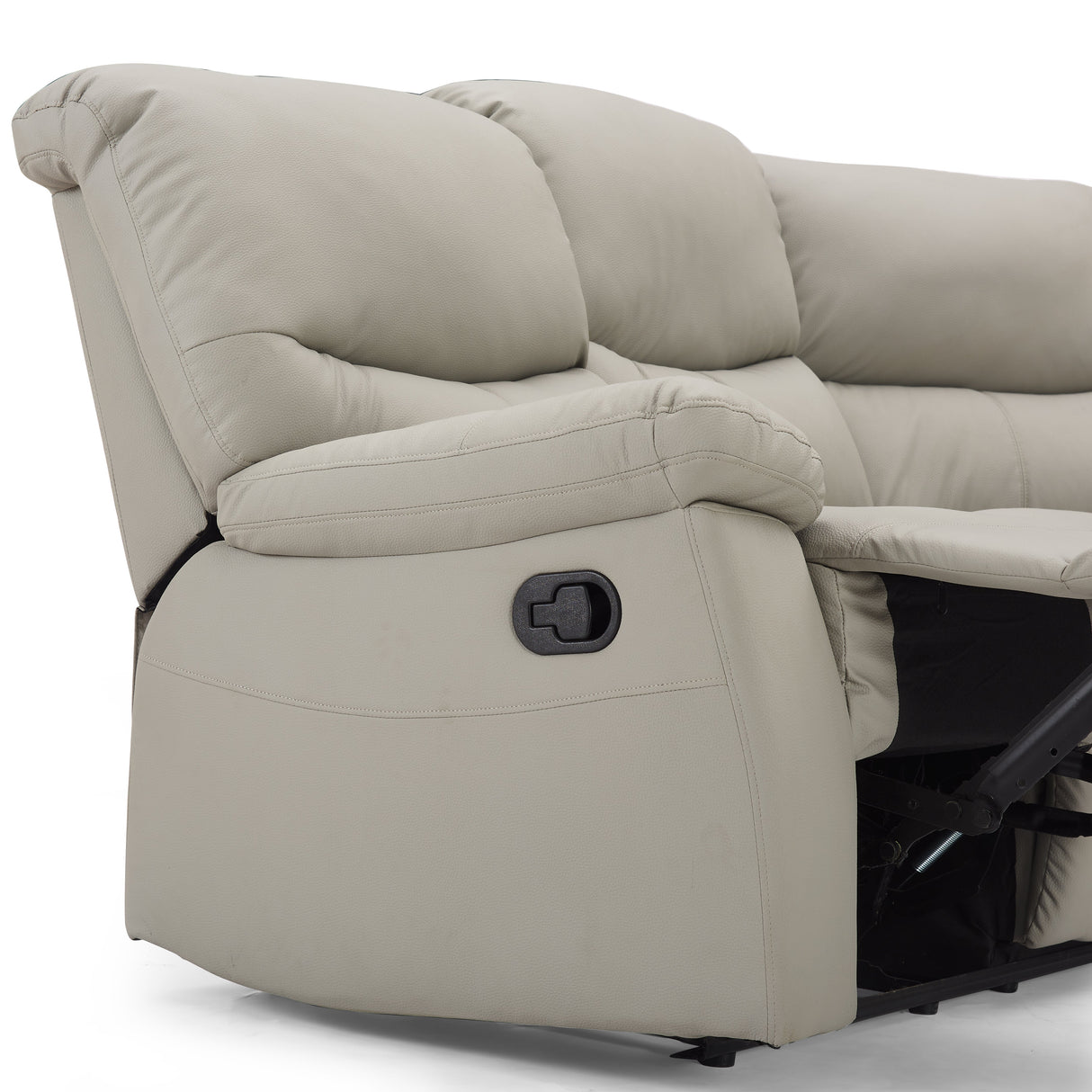 Benji Faux Leather Electric Recliner Corner Sofa - TGC