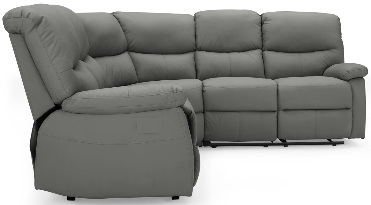 Benji Faux Leather Electric Recliner Corner Sofa - TGC