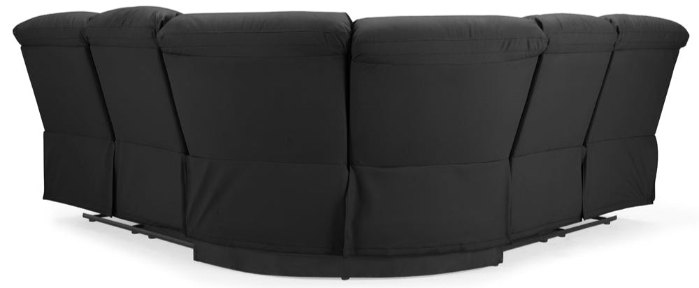 Benji Faux Leather Electric Recliner Corner Sofa - TGC