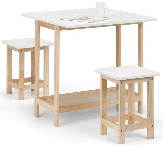 Bergen Bar Table with 2 Bar Stools - Julian Bowen