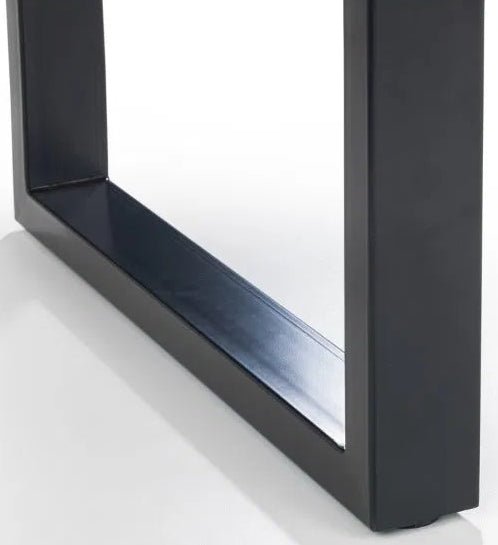 Berwick Dining Table & 2 Luxe Low Benches - Julian Bowen