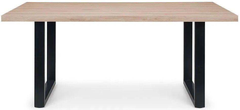 Berwick Dining Table & 2 Luxe Low Benches - Julian Bowen