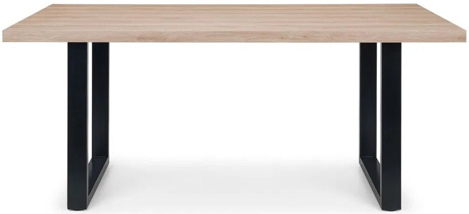 Berwick Dining Table & 2 Luxe Low Benches - Julian Bowen