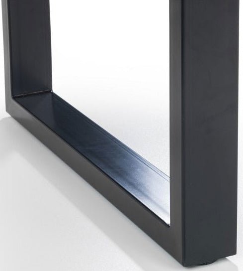 Berwick Dining Table Luxe Low Bench & 2 Luxe Chairs - Julian Bowen