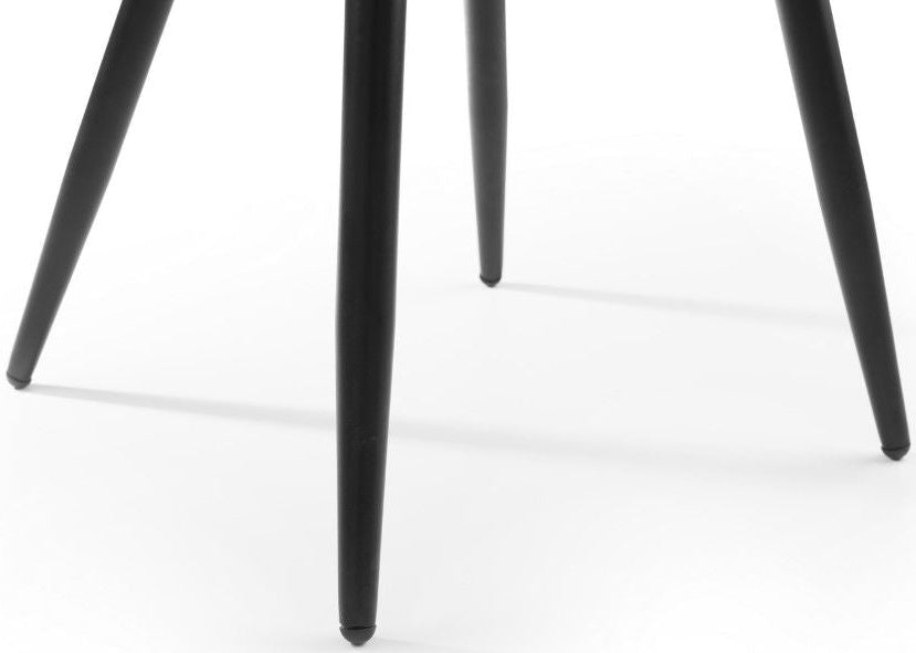 Berwick Round Table & 4 Burgess Chairs - Julian Bowen