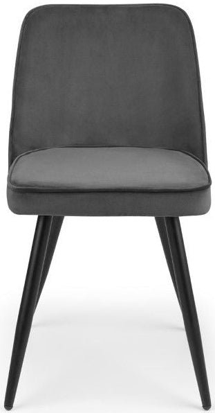 Berwick Round Table & 4 Burgess Chairs - Julian Bowen