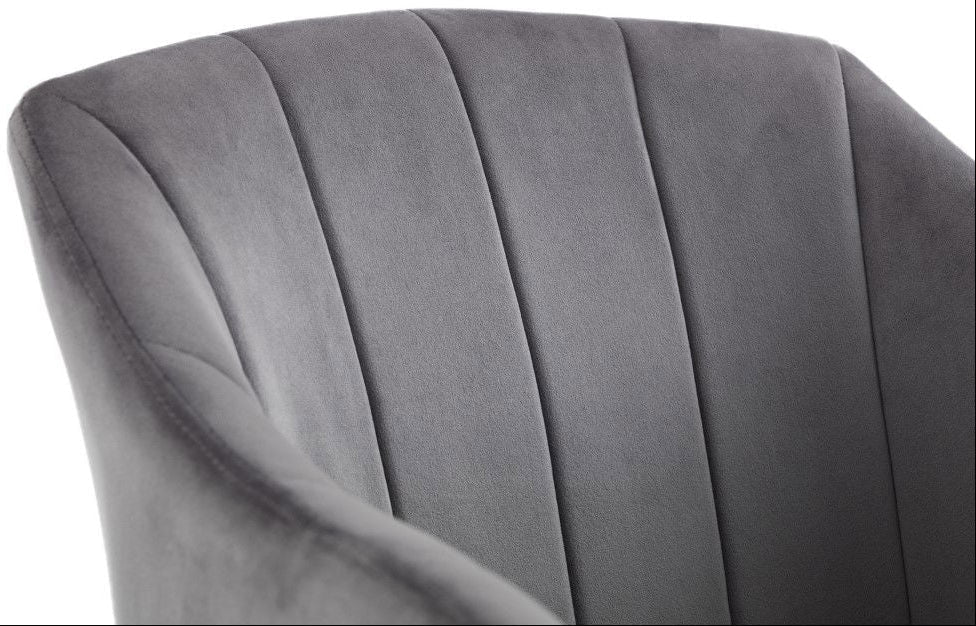 Berwick Round Table & 4 Hobart Scalloped Chairs - Julian Bowen