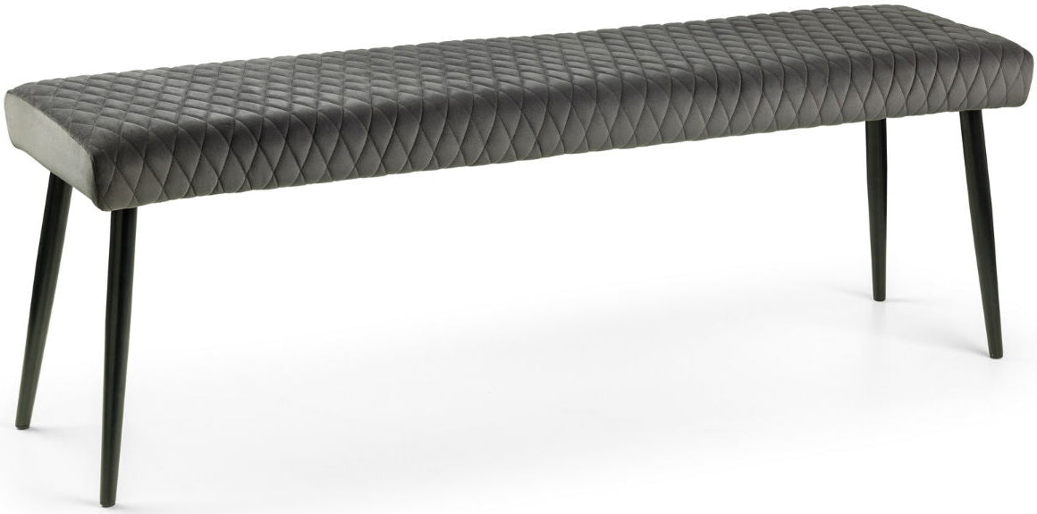 Berwick Table with 2 Benches & 2 Luxe Chairs - Julian Bowen