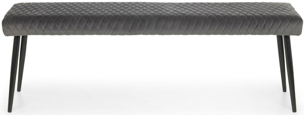 Berwick Table with 2 Benches & 2 Luxe Chairs - Julian Bowen