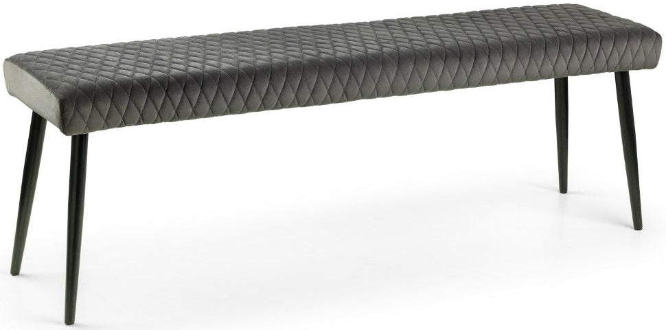 Berwick Table with 2 Benches & 2 Luxe Chairs - Julian Bowen