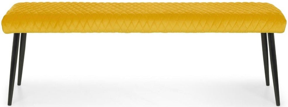 Berwick Table with 2 Benches & 2 Luxe Chairs - Julian Bowen