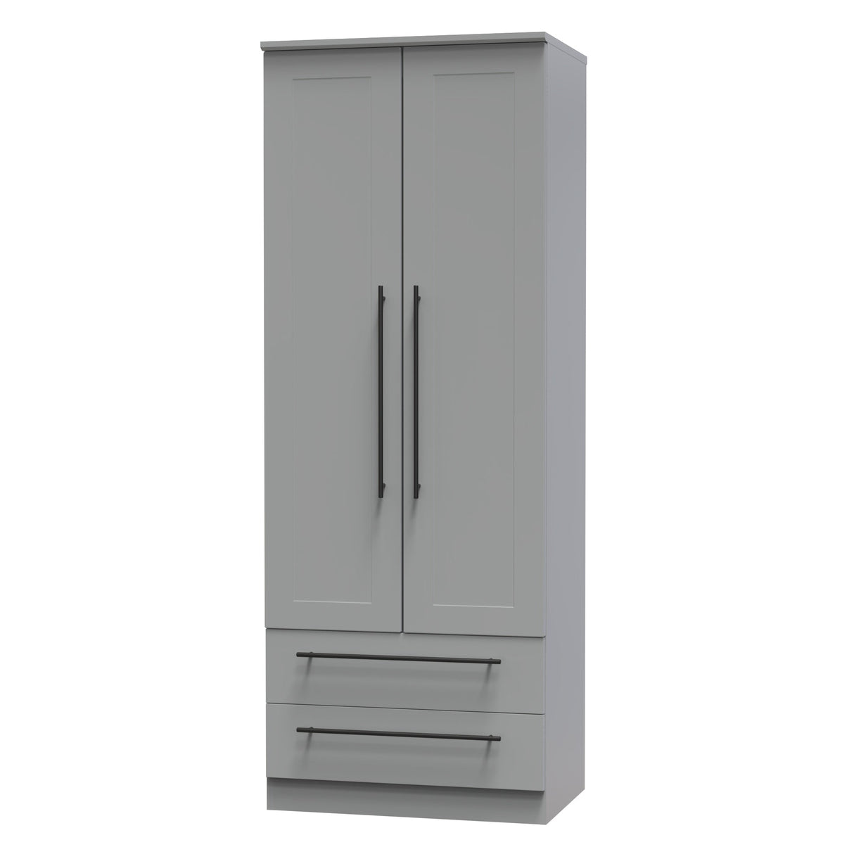 Beverley 2 Door 2 Drawer Wardrobe - Welcome Furniture