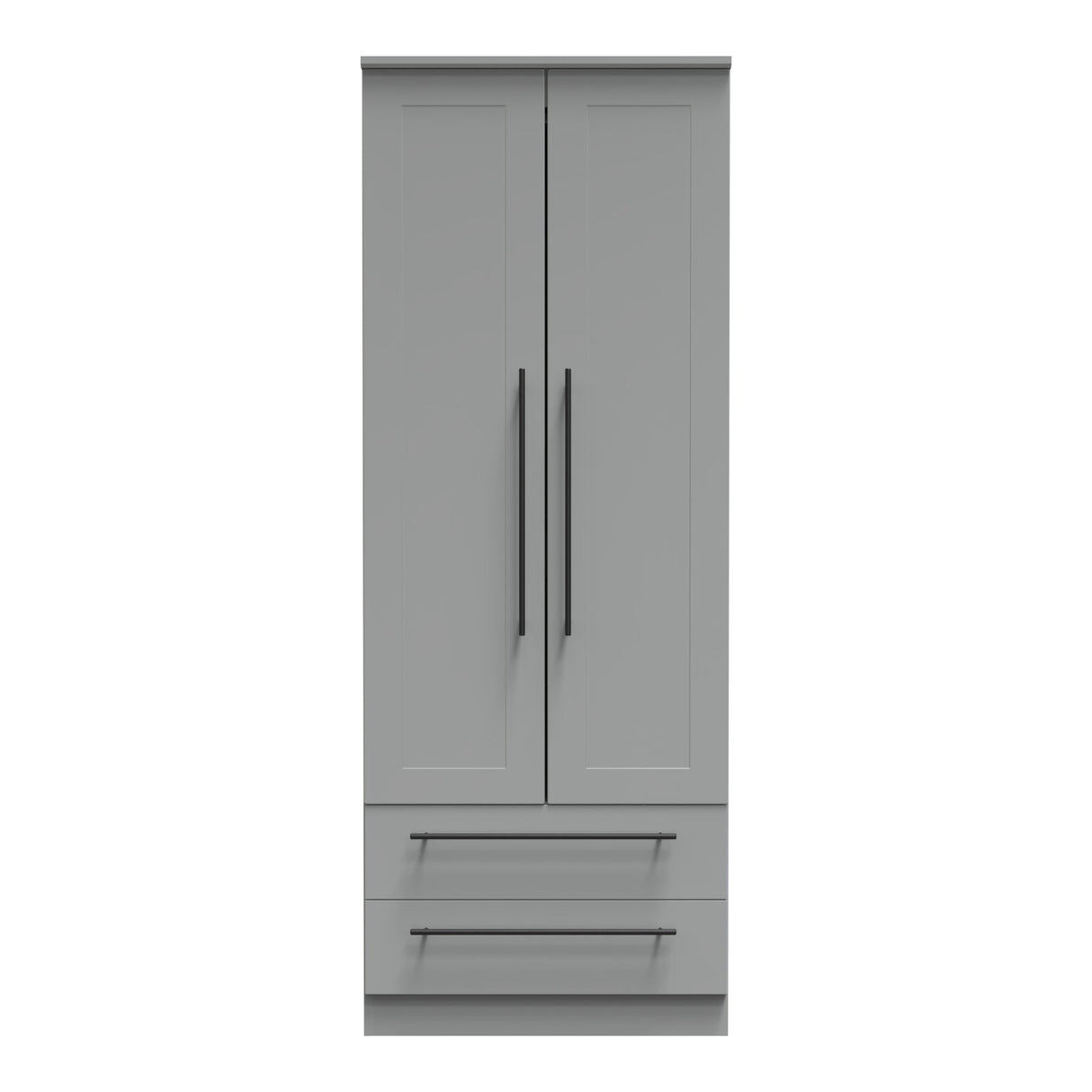 Beverley 2 Door 2 Drawer Wardrobe - Welcome Furniture