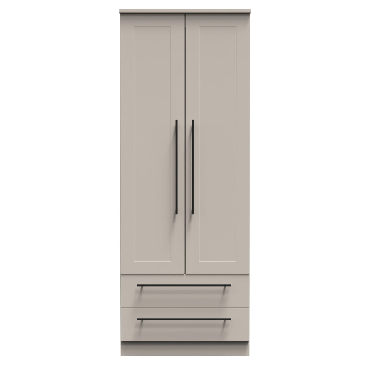 Beverley 2 Door 2 Drawer Wardrobe - Welcome Furniture