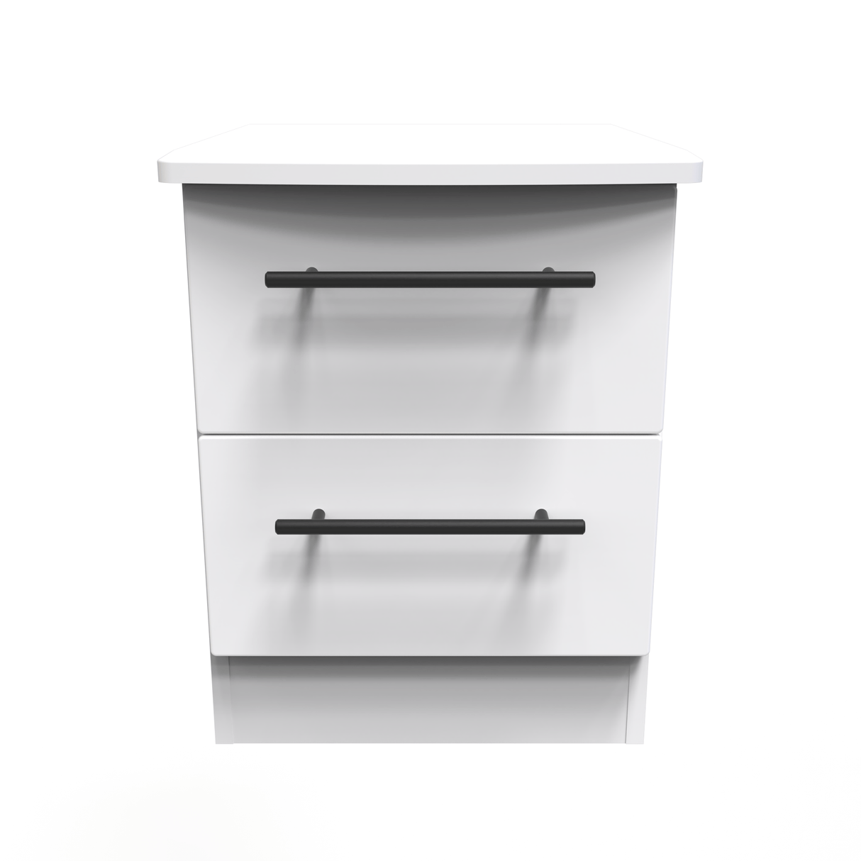 Beverley 2 Drawer Bedside Cabinet - Welcome Furniture