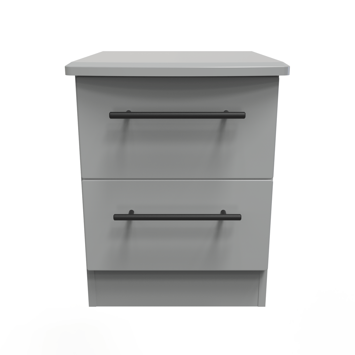 Beverley 2 Drawer Bedside Cabinet - Welcome Furniture