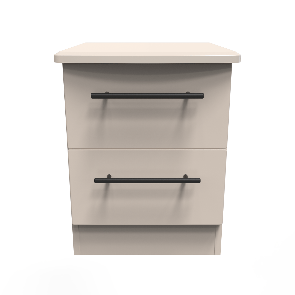 Beverley 2 Drawer Bedside Cabinet - Welcome Furniture