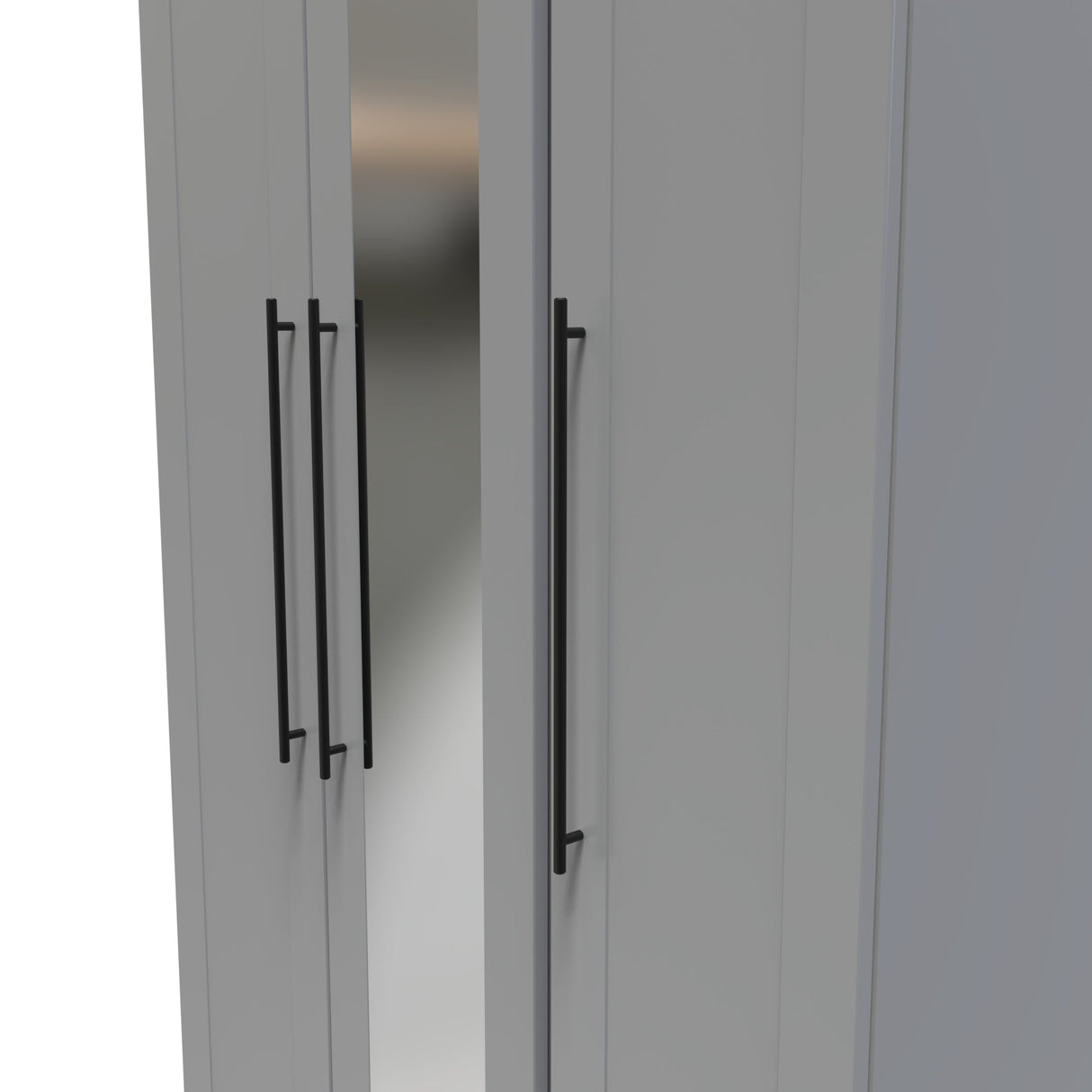 Beverley 3 Door Mirrored Wardrobe - Welcome Furniture