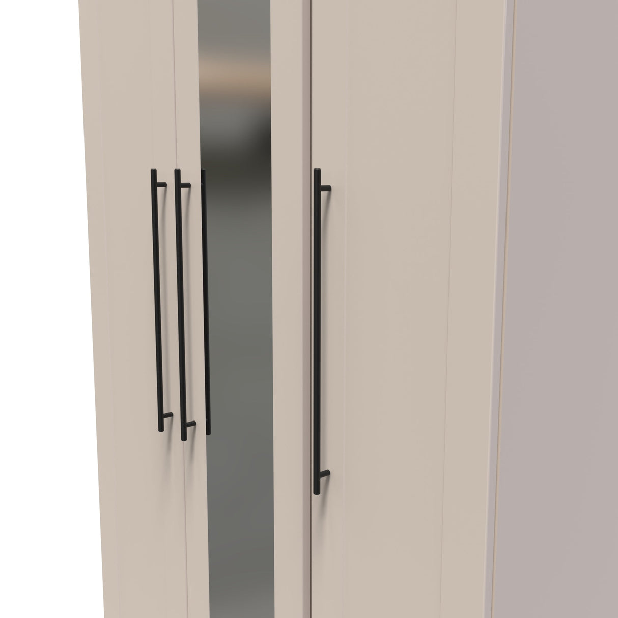 Beverley 3 Door Mirrored Wardrobe - Welcome Furniture