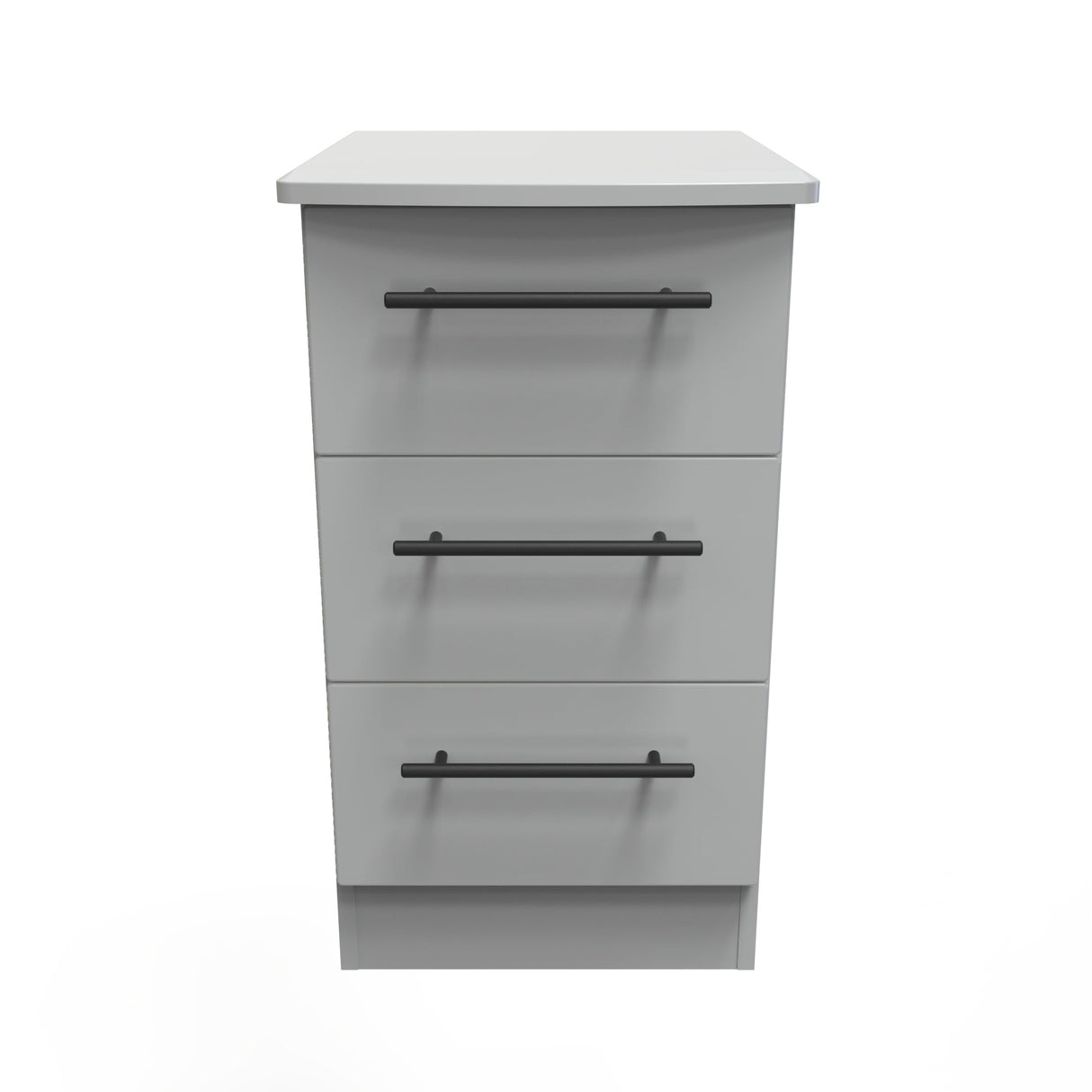Beverley 3 Drawer Bedside Cabinet - Welcome Furniture