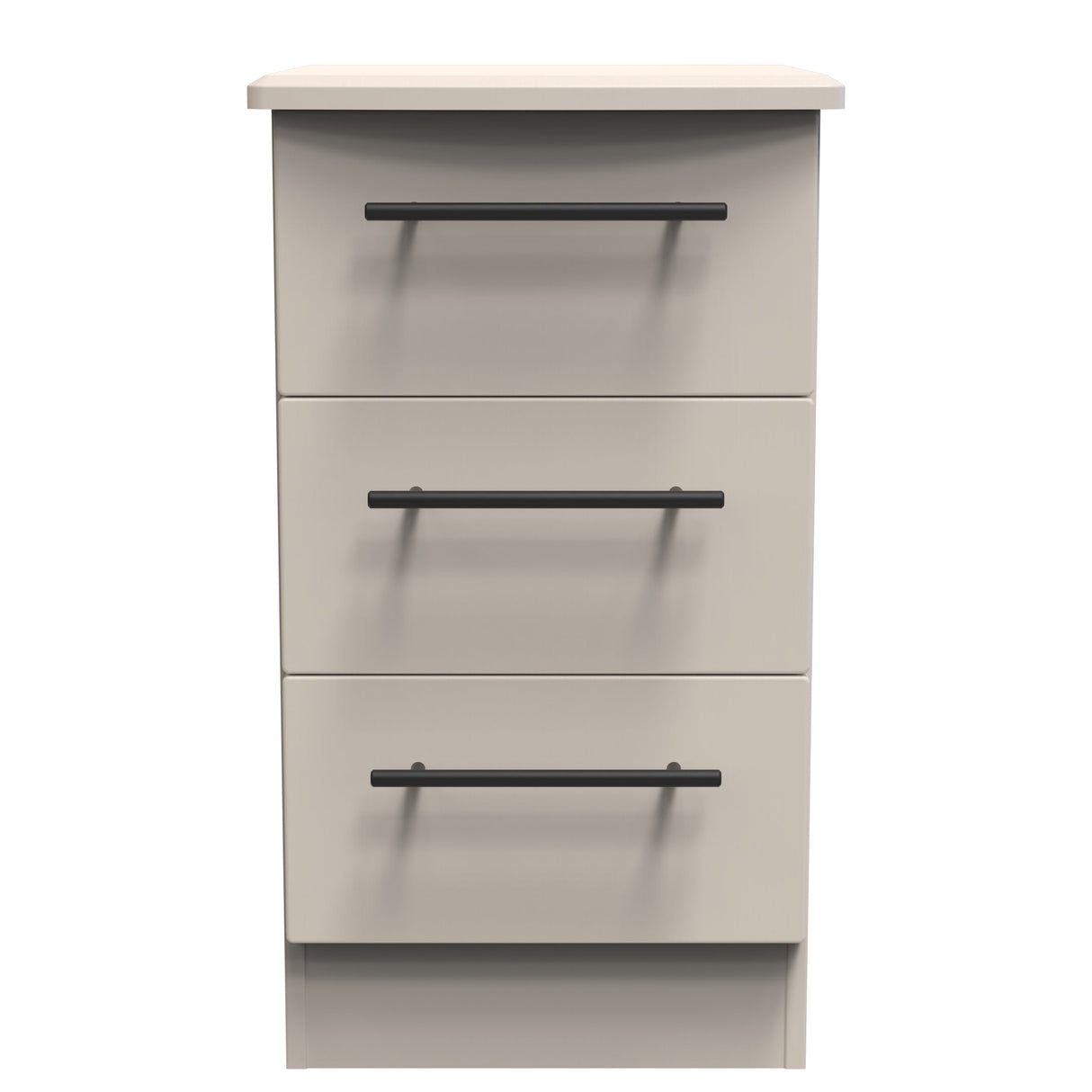 Beverley 3 Drawer Bedside Cabinet - Welcome Furniture